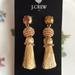 J. Crew Jewelry | J Crew Gold Tassel Earrings | Color: Gold | Size: Os