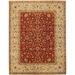 Green/Red 109 x 0.25 in Area Rug - Bokara Rug Co, Inc. Hand-Knotted High-Quality Red & Ivory Area Rug Wool | 109 W x 0.25 D in | Wayfair