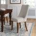 Lark Manor™ Fyfe Linen Side Chair Wood/Upholstered/Fabric in Brown | 38 H x 21 W x 26 D in | Wayfair FD88E3D02DC14E749A8C1D28C4CF3451