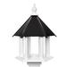 Arlmont & Co. Kreider Tube Bird Feeder Plastic in Black | 23.375 H x 17 W x 17 D in | Wayfair B1C2BB15AE514A8189B54BEC8FDE5585