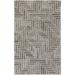 White 24 x 0.48 in Area Rug - Steelside™ Amirah Geometric Wool/Viscose Taupe/Gray/Black Area Rug Wool | 24 W x 0.48 D in | Wayfair