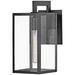 Hinkley Max 13 1/4" High Black Outdoor Wall Light