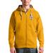 Men's Antigua Gold Pittsburgh Steelers Victory Full-Zip Hoodie