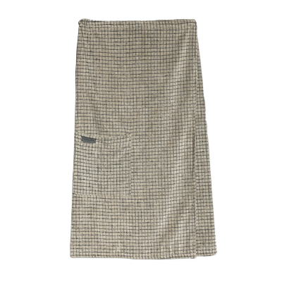 Möve - Eden Sauna-Sarong Handtücher 1 ct Silber Damen