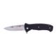 Al Mar Knives S.E.R.E. 2020 G Series Folding Knife Liner Lock Spring Assist D2 58HRC Satin 3.6 in Traditional G10 Black AMK2202