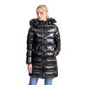 Ladies' Brave Soul Jacket MONROELONG Black UK 10