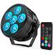 Audibax Montana 36 Mini RGBw 4 in 1 Foco Led Discoteca 36w + Mando