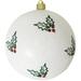 The Holiday Aisle® 8" (200mm) Commercial Grade Shatterproof Plastic Ball Ornament Cabernet Plastic | 12 H x 8 W x 8 D in | Wayfair