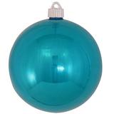 The Holiday Aisle® 6" (150mm) Ornament, Commercial Grade Shatterproof , Ball Shape Ornament Decorations in Blue | 12 H x 6 W x 6 D in | Wayfair