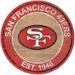 San Francisco 49ers 24'' Round Heritage Logo Sign