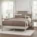 Madison Park Signature Beckett Solid Wood Low Profile Bed Metal in Brown | 68 H x 63.5 W x 87 D in | Wayfair MPS115-0287