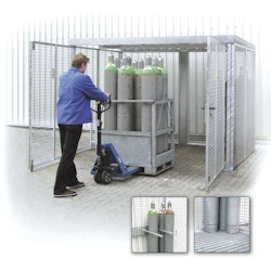 Bauer Gasflaschencontainer für 78 Flaschen Image