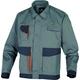 Deltaplus DMVESGOTM D-Mach Arbeitsjacke Aus Polyester / Baumwolle, Grau-Orange, Größe M