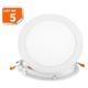 Lot de 5 Spot Encastrable led Downlight Panel Extra-Plat 24W Blanc Neutre 4500K