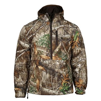 Rocky Men's Quilted Hoodie (Size XL) Realtree Edge/Camouflage, Microfiber,Nylon,Polyester