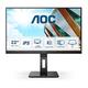 AOC 22P2DU - 22 Inch FHD Monitor, 75Hz, 4ms, IPS USB Hub, Flickerfree, Height Adjust, LowBlue Light (1920x1080 @ 75Hz, 250cd/m², HDMI/VGA/DVI/USB 3.2)