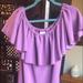 Lularoe Dresses | Lularoe Cici Dress | Color: Purple | Size: Xl