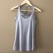 Athleta Tops | Athleta Tank Top With Built-In Sports Bra- Grey | Color: Gray/White | Size: S