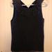 J. Crew Tops | J. Crew Sleeveless Blouse | Color: Black/White | Size: 8