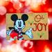 Disney Accents | Disney "Oh Joy" Christmas Door Mat | Color: Red | Size: 18 Inches X 28 Inches