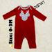 Disney Bottoms | Disney Baby Mickey Girl/Boy Romper | Color: Red | Size: 0-3mb