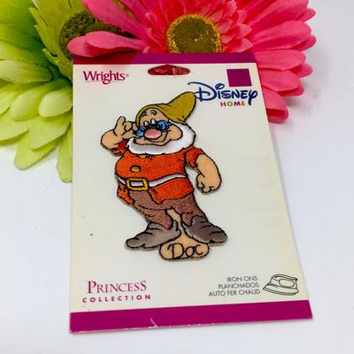 Disney Other | Disney Home Collection Snow White Dwarf Patch Doc | Color: Red/White | Size: Os