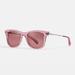 Coach Accessories | Coach Signature Glitter Metal Square Sunglasses | Color: Pink | Size: Os