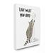 Stupell Industries Take What You Need Phrase Toilet Paper Racoon by Victoria Barnes - Painting Print Canvas/Metal in Brown/White | Wayfair
