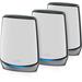 Netgear Orbi RBK853 AX6000 Wireless Tri-Band Gigabit Mesh Wi-Fi System (3-Pack) RBK853-100NAS