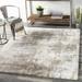 Codicote 6'7" x 9' Modern Contemporary Abstract Soft Driftwood/Taupe/Silverton/Walnut/Multi Brown/Cream/Light Slate/Tan/Gray/Medium Brown Area Rug - Hauteloom