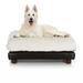 Milo Orthopedic Dog Bed, 16" L X 18" W X 12" H, Ivory, Small, White