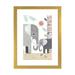 East Urban Home Elephants by Simon Hart - Graphic Art Print Paper in Gray/Green | 24 H x 16 W x 1 D in | Wayfair 79D334D4D9DB45A69B28CF99A467C685