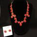 Kate Spade Jewelry | Kate Spade Orange Necklace With Matching Earrings. | Color: Gold/Orange | Size: Os