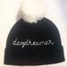 Kate Spade Accessories | Kate Spade “Daydreamer Beanie.” | Color: Black/White | Size: Os