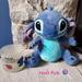 Disney Toys | Disney Store Stitch Plush Stuffed Animal Medium | Color: Blue | Size: 14"