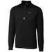 Men's Cutter & Buck Black Wake Forest Demon Deacons Big Tall Traverse Half-Zip Jacket