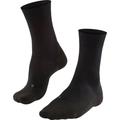 FALKE GO2 Herren Socken, Größe 44-45 in Schwarz