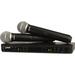 Shure BLX288/PG58 Dual-Channel Wireless Handheld Microphone System with PG58 Caps BLX288/PG58-J11