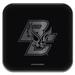 Black Boston College Eagles Fast Charging Glass Wireless Charge Pad