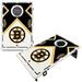 Boston Bruins 2' x 3' BAGGO Vintage Cornhole Board Set