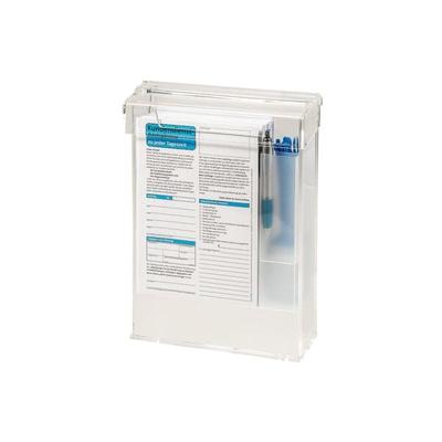EICHNER Service-Box für 24-Stunden-Annahmetaschen transparent, 26x45x7.7 cm