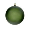 Vickerman 666302 - 4" Juniper Candy Ball Christmas Christmas Tree Ornament (4 Pack) (N591234DCV)