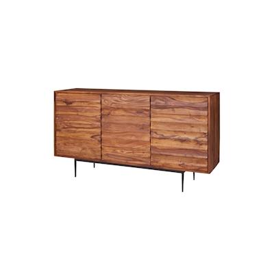 WOHNLING Sideboard WL5.635 Landhaus Kommode Holz Massiv Anrichte Standschrank