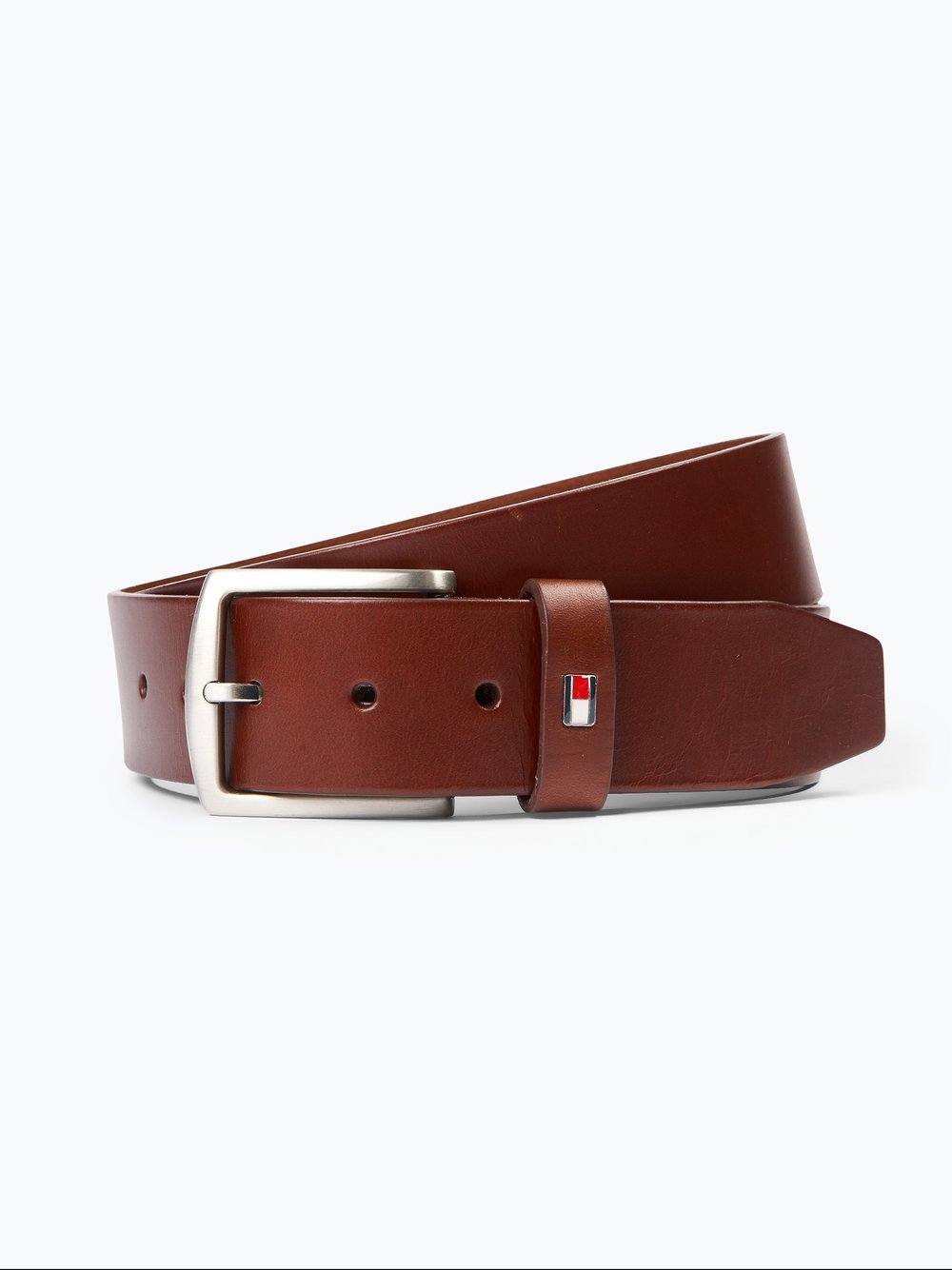 Tommy Hilfiger Ledergürtel Herren cognac, 90 Image