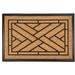 Winston Porter Atalissa 30 in. x 18 in. Outdoor Door Mat Coir in White | 24 W x 36 D in | Wayfair 57B2D57EB9F349F2866515415C6DC3EB