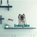 Trinx Polygonal Grooming Salon Dog Wall Decal Vinyl, Glass in Gray/Green/Black | 22 H x 22 W in | Wayfair 02AEE5D1F0F9478F9B934EC79A8BB8C5