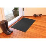 Matterly WaterHog Squares Indoor Outdoor Door Mat Synthetics in White/Black/Brown | Rectangle 2' x 3' | Wayfair 280540023