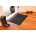 Matterly Waterhog Indoor Outdoor Doormat Synthetics in White/Black | Rectangle 2' x 3' | Wayfair 280540023