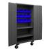 WFX Utility™ Finchley 72" H x 36.13" W x 18.25" D Cabinet in Blue | 81 H x 36 W x 24 D in | Wayfair 16CBBF08C53944D7AEF4EEEA949F76A1