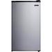 Magic Chef Compact Mini Refrigerator w/ Freezer Compartment Stainless Steel in Gray | 32.5 H x 18.5 W x 19.4 D in | Wayfair MCBR350S2